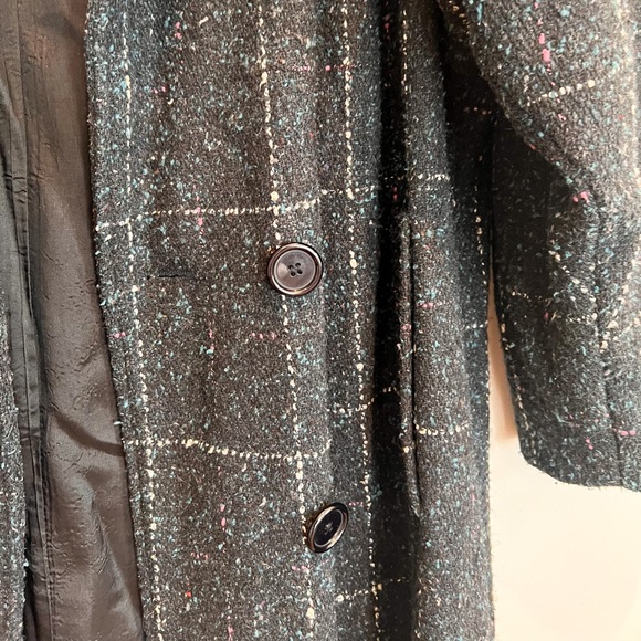 Oversized Vintage Tweed Coat Size M - Picture 2 of 8